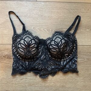 Victoria's Secret Black Lace Bra